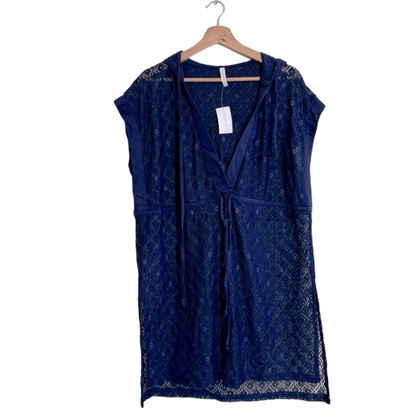 New MIA & TESS HEM COVERUP/HOODIE - Picture 2 of 9